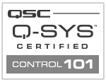 MDT Technologies Certification 08-Q-SYS Training-badges_Control101-lg